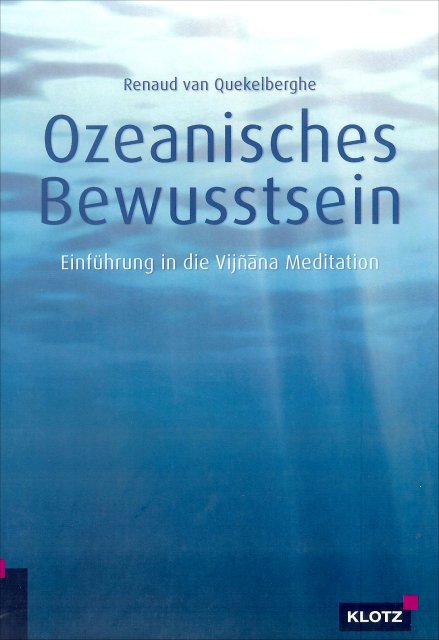 Renaud van Quekelberghe: Ozeanisches Bewusstsein. Einführung in die Vijñāna Meditation